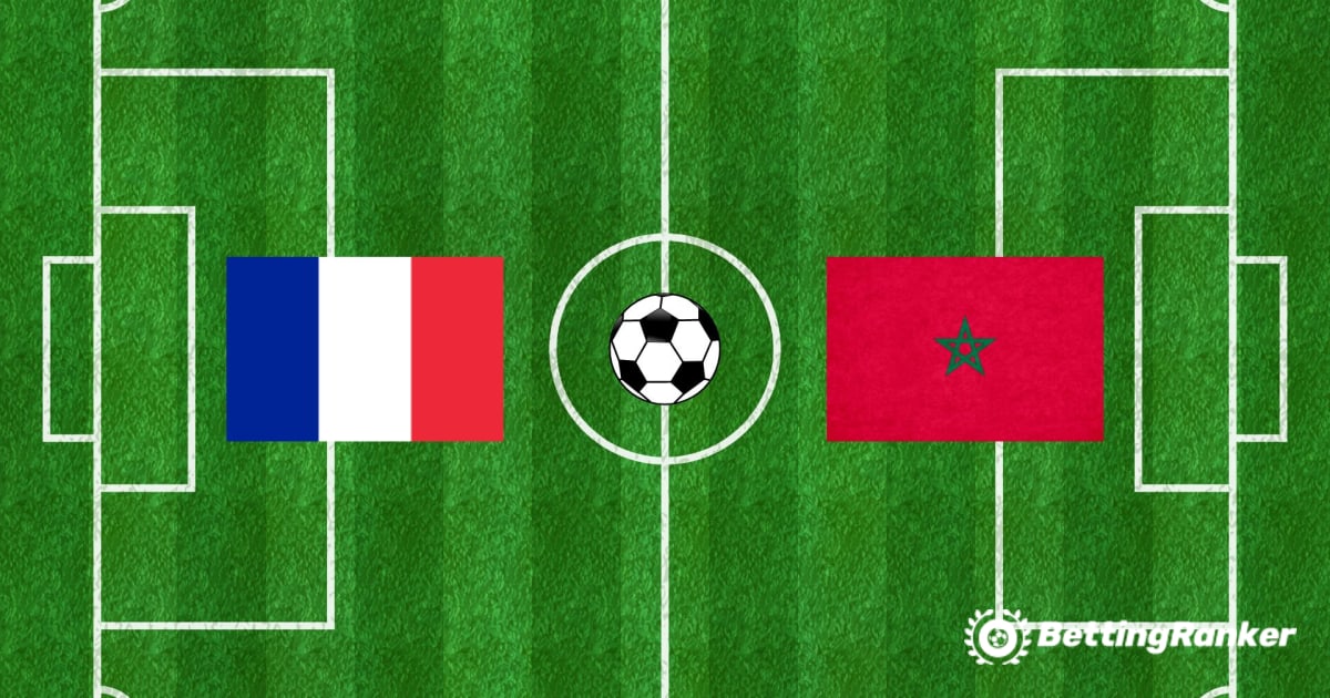 BÃ¡n káº¿t Giáº£i vÃ´ Ä‘á»‹ch bÃ³ng Ä‘Ã¡ tháº¿ giá»›i 2022 - PhÃ¡p vs Maroc